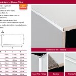 DTA 8mm Matt L-Angle Finish