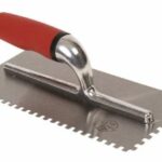 DTA Pro Bright Steel Adhesive Trowel 8mm