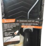 RD Mini Paint Roller Kit With Tray, Foam & Acrylic Sleeve 100mm