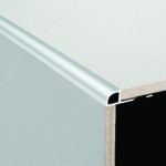 DTA 2.5 METRE ROUND EDGE ALUMINIUM 12MM MATT SILVER