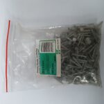 JH 250g Bag of 25mm x 2.5mm annular-threaded Galvanised nails